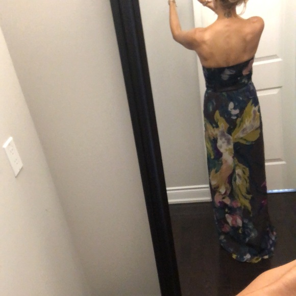 Stunning TED BAKER floor length dress TB 2= US 4 - Picture 14 of 14